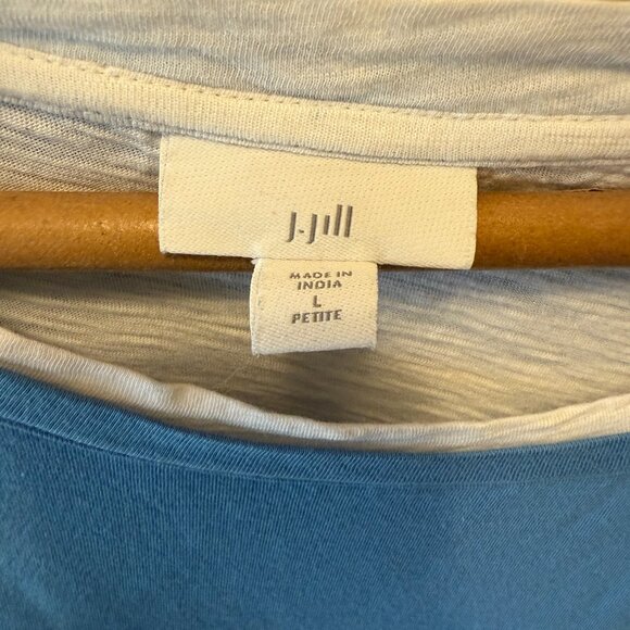 J. Jill Long Sleeve Layered Tee - Picture 2 of 4